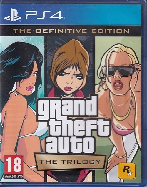 Grand Theft Auto the Trilogy the Definitive Edition - PS4 (A Grade) (Used) (Eng)